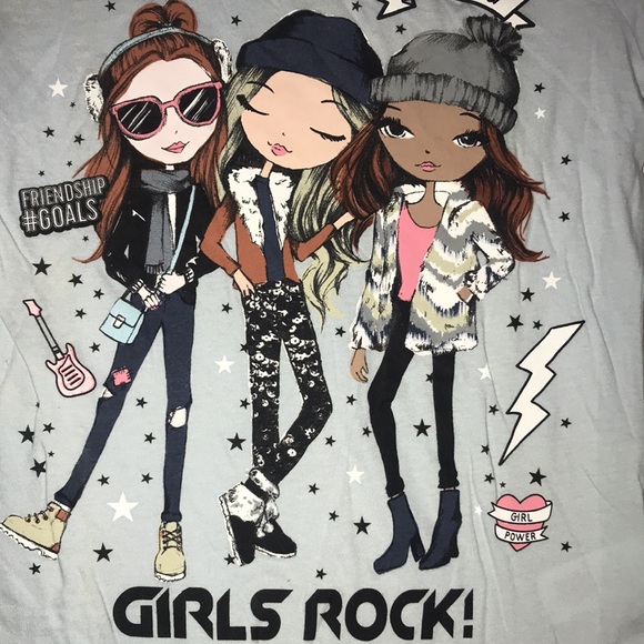 NWT Girl’s Place “Girl Power” Top - Picture 2 of 6